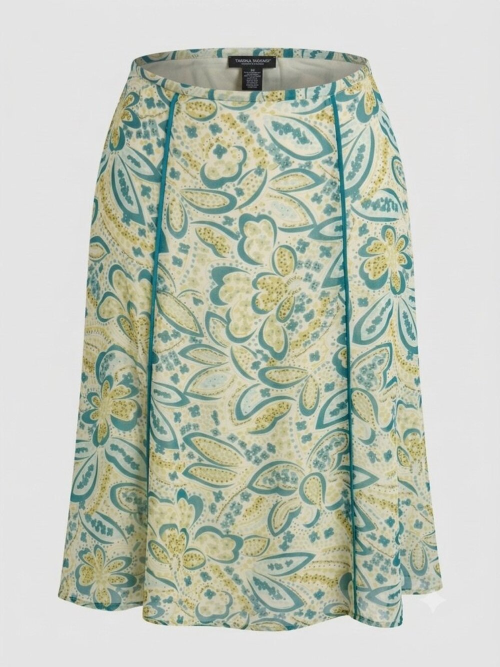 VTG 90s Norton McNaughton Paisley A line skirt 10